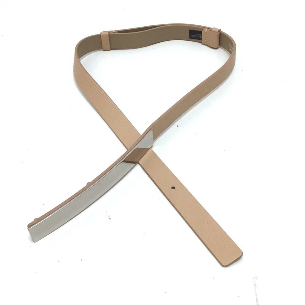 Express vegan leather metal long buckle s/m EUC